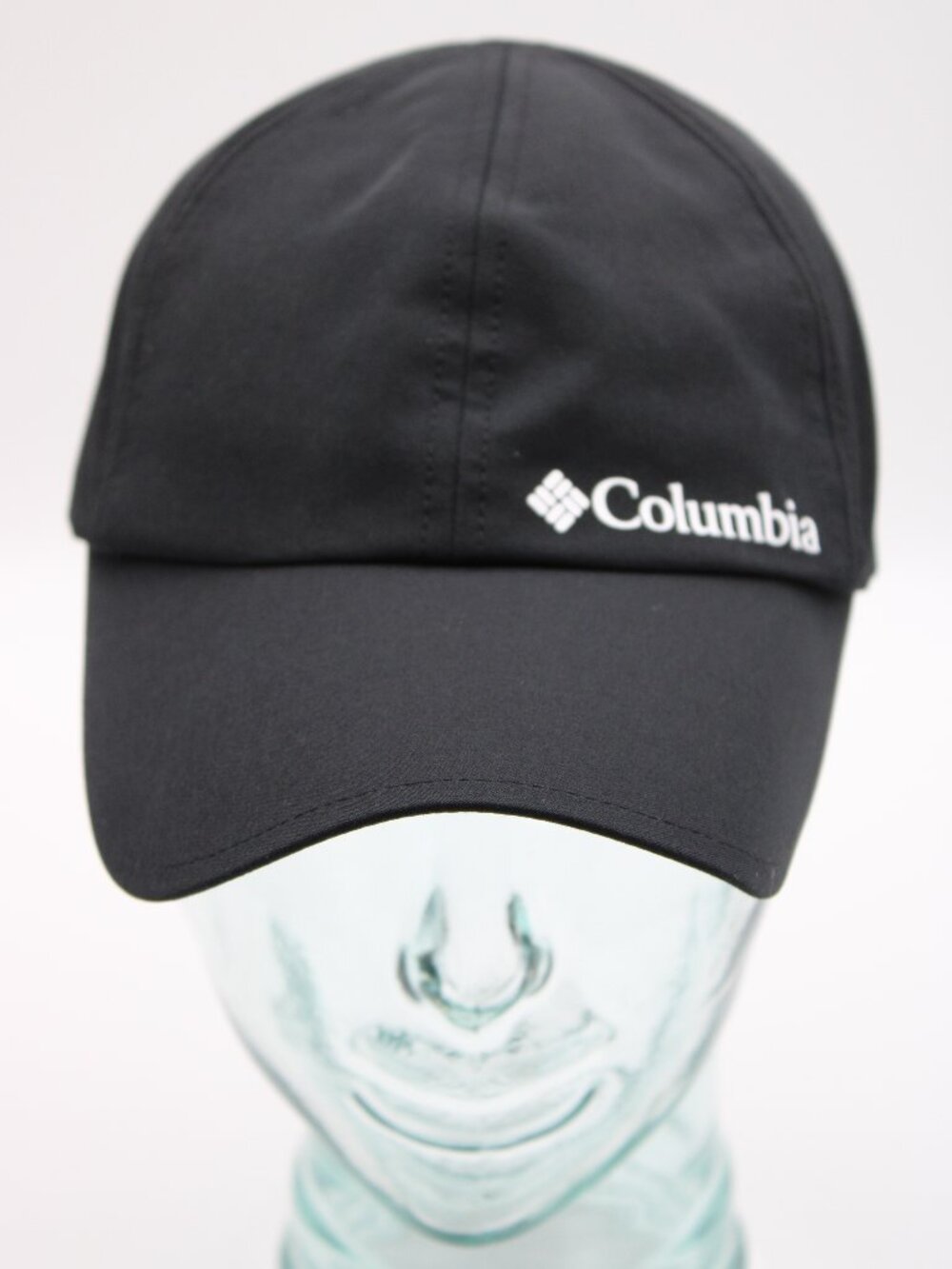 Columbia StrapBack Hat Cap Womens O/S Black Lightweight Athletic Running Adjust